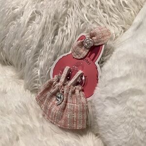 Unbranded Labubu Doll  2 Pc Outfit Clothing, Color Pink, White